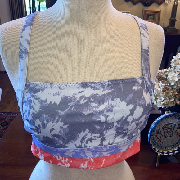 Free People Movement Floral Yoga Sport Bra - Picture 3 of 9